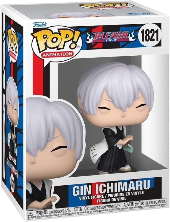 Фигурка Funko Bleach: Gin Ichimaru фанко Блич Гин Ичимару 1821 Фигурка Funko Bleach: Gin Ichimaru фанко Блич Гин Ичимару 1821