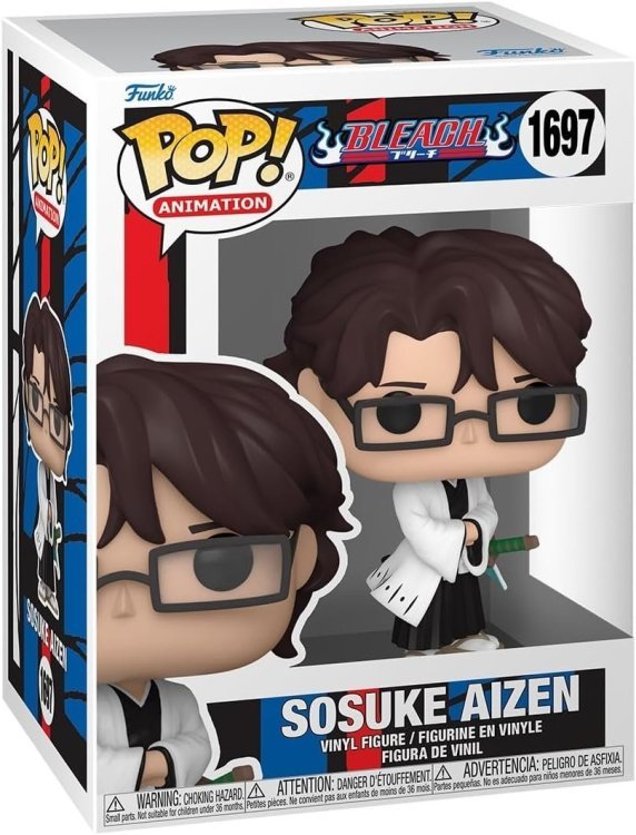 Фігурка Funko Bleach: Sousuke Aizen фанко Бліч Сосуке Айзен 1697 Фігурка Funko Bleach: Sousuke Aizen фанко Бліч Сосуке Айзен 1697
