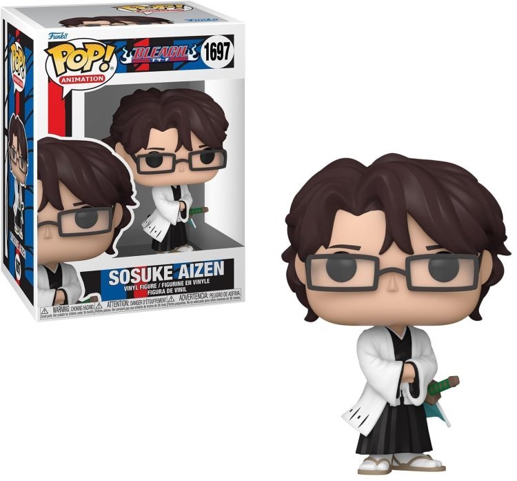 Фігурка Funko Bleach: Sousuke Aizen фанко Бліч Сосуке Айзен 1697 Фігурка Funko Bleach: Sousuke Aizen фанко Бліч Сосуке Айзен 1697