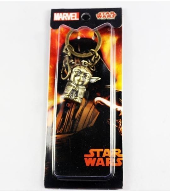 Брелок - Star Wars Master Yoda Metal Keychain
