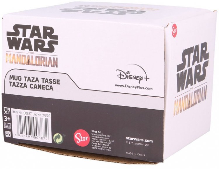 Кружка Star Wars Mandalorian The Child Ceramic Breakfast Mug Чашка 400 ml Кружка Star Wars Mandalorian The Child Ceramic Breakfast Mug Чашка 400 ml