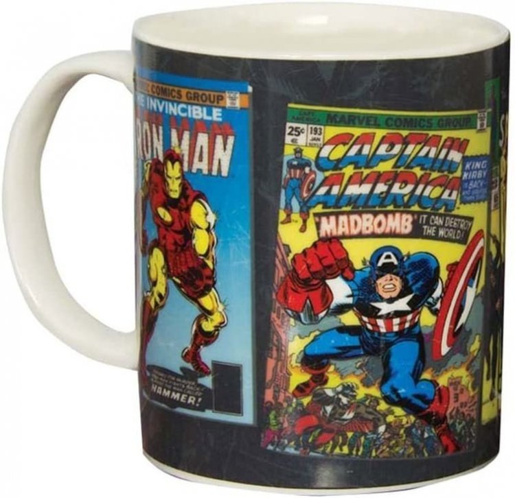 Чашка хамелеон Marvel Comics Heat Change Mug гурток Марвел Герої коміксів 300 мл Чашка хамелеон Marvel Comics Heat Change Mug гурток Марвел Герої коміксів 300 мл
