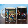 Чашка хамелеон Marvel Comics Heat Change Mug гурток Марвел Герої коміксів 300 мл