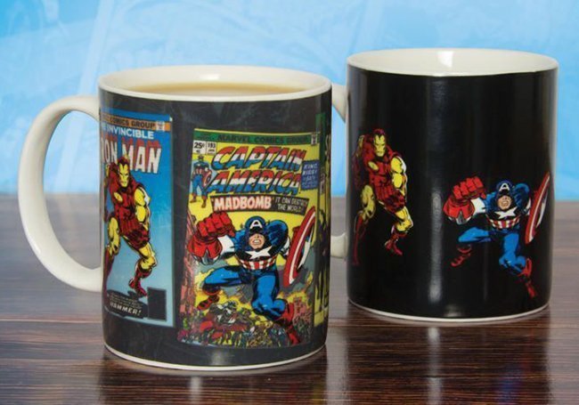 Чашка хамелеон Marvel Comics Heat Change Mug гурток Марвел Герої коміксів 300 мл Чашка хамелеон Marvel Comics Heat Change Mug гурток Марвел Герої коміксів 300 мл