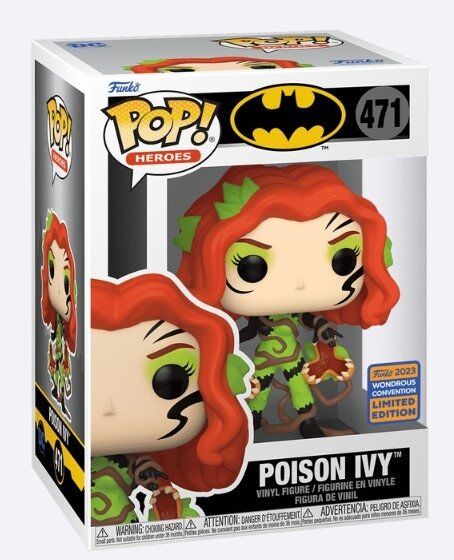 Фігурка Funko DC Poison Ivy with Vines фанко Отруйний плющ Exclusive 471