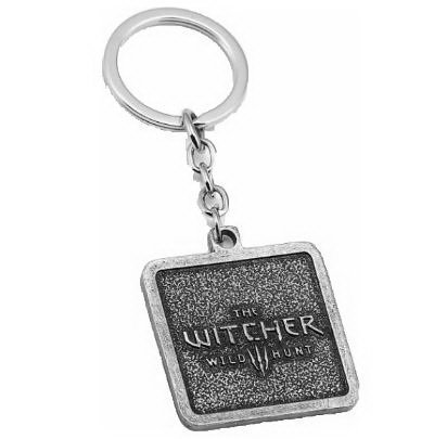 Брелок 3D Відьмак (The Witcher) метал №1 Брелок 3D Відьмак (The Witcher) метал №1