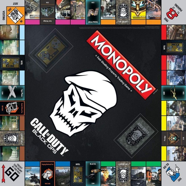 Монополія настільна гра Monopoly Game: Call of Duty Black Ops Монополія настільна гра Monopoly Game: Call of Duty Black Ops