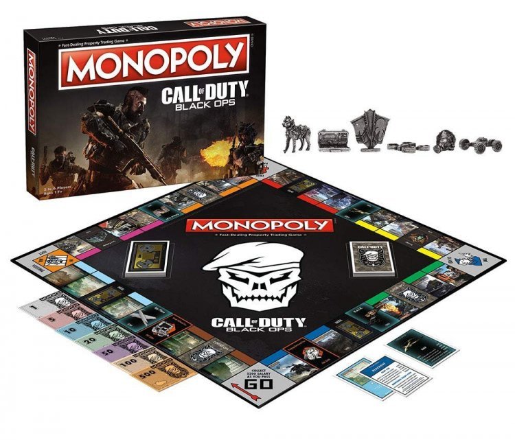 Монополія настільна гра Monopoly Game: Call of Duty Black Ops Монополія настільна гра Monopoly Game: Call of Duty Black Ops