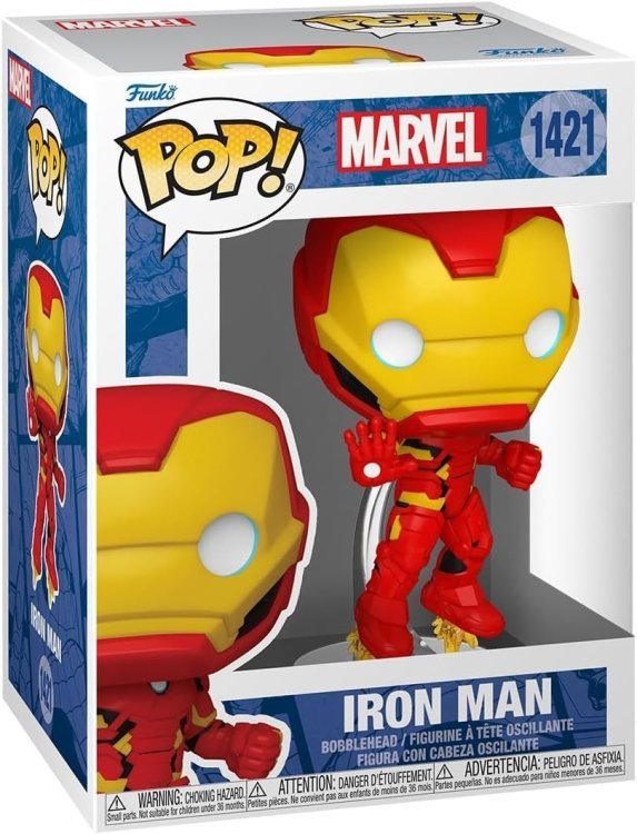 Фігурка Funko Marvel: Iron Man фанко Марвел залізна людина 1421 Фігурка Funko Marvel: Iron Man фанко Марвел залізна людина 1421