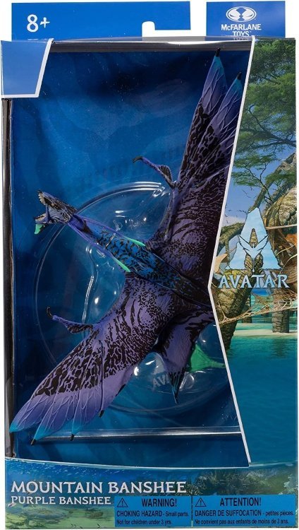 Фігурка McFarlane Toys Avatar: Way of Water - Mountain Banshee - Purple Аватар на Банші Фігурка McFarlane Toys Avatar: Way of Water - Mountain Banshee - Purple Аватар на Банші