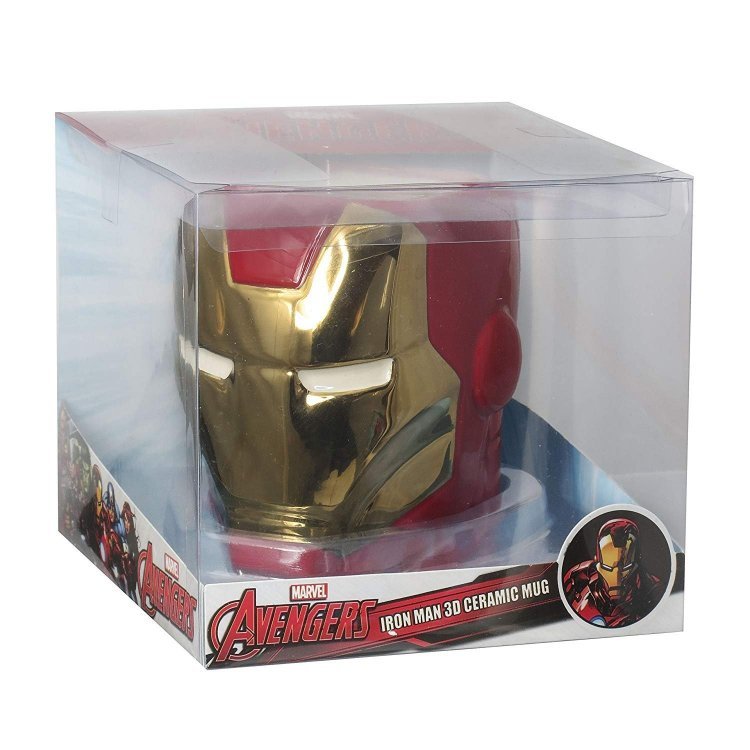 Чашка Marvel Iron Man Sculpted 3D Mug Чашка Marvel Iron Man Sculpted 3D Mug