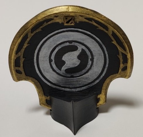 Декоративный щит Дота 2 Aegis of Champions Dota 2 Gold/Silver 10 см Декоративный щит Дота 2 Aegis of Champions Dota 2 Gold/Silver 10 см