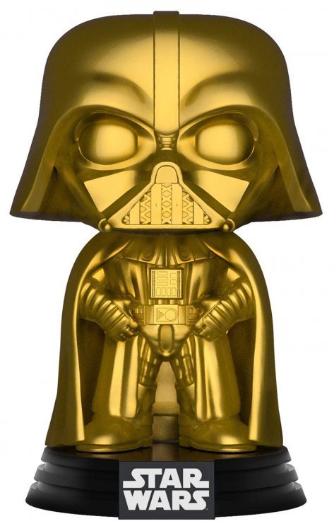 Фигурка Funko Pop! Star Wars Darth Vader Gold Figure #157 Exclusive Фигурка Funko Pop! Star Wars Darth Vader Gold Figure #157 Exclusive