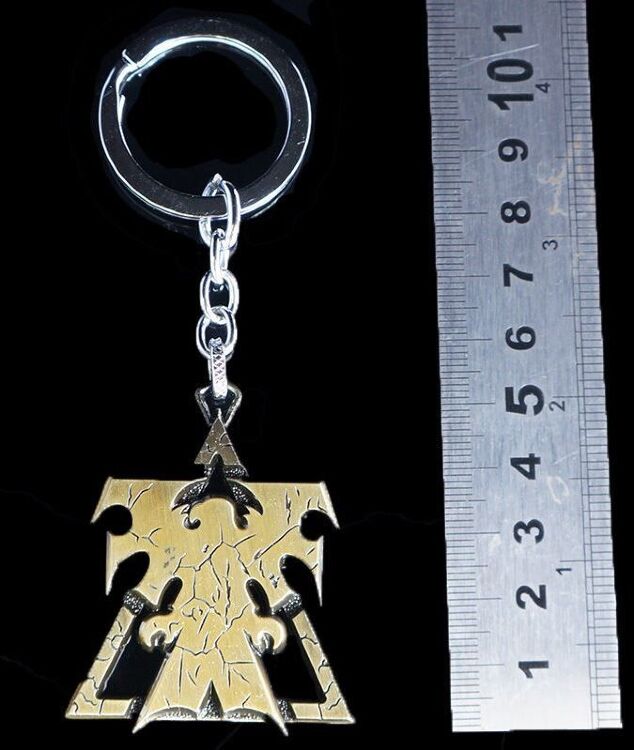 Брелок StarCraft II Terran Logo Gold Брелок StarCraft II Terran Logo Gold