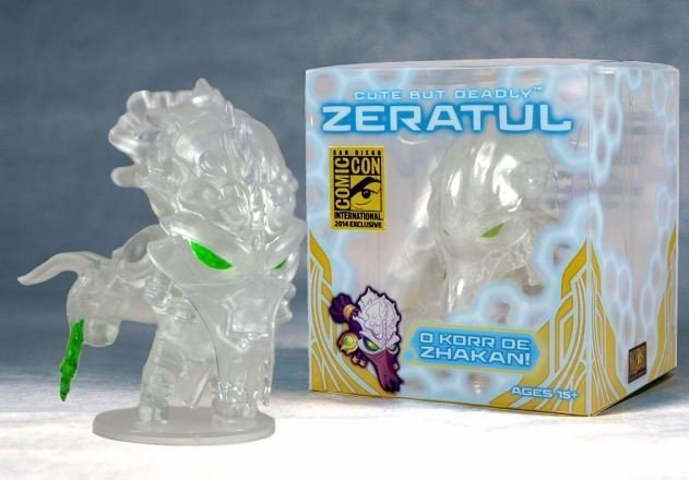 StarCraft Comic Con Cute But Deadly Cloaking Zeratul Figure StarCraft Comic Con Cute But Deadly Cloaking Zeratul Figure