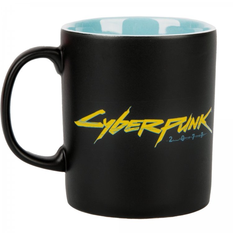 Кружка Cyberpunk 2077 JINX Cyber Mug Black Чашка 325 ml  Кружка Cyberpunk 2077 JINX Cyber Mug Black Чашка 325 ml