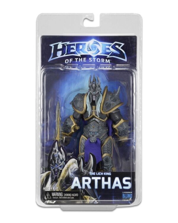 Фігурка Neca Blizzard Heroes of the Storm Arthas Action Figure Герої шторму Артас Король Ліч 18 см. Фігурка Neca Blizzard Heroes of the Storm Arthas Action Figure Герої шторму Артас Король Ліч 18 см.