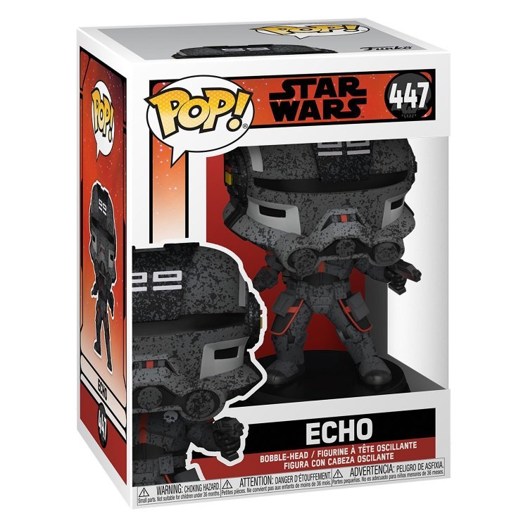 Фігурка Funko Bobble Star Wars: Bad Batch Echo Фанко Зоряні війни 447 Фігурка Funko Bobble Star Wars: Bad Batch Echo Фанко Зоряні війни 447