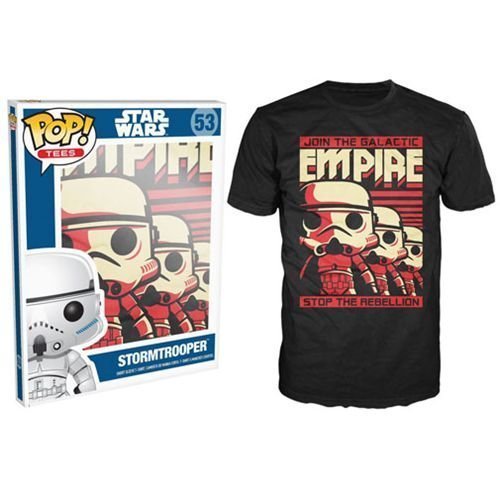 Футболка Men's Pop! T-Shirts: Star Wars - Stormtrooper Empire (розмір M)  Футболка Men's Pop! T-Shirts: Star Wars - Stormtrooper Empire (розмір M)