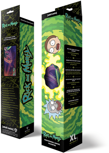 Коврик для мыши игровая поверхность Warner Brothers RICK AND MORTY Outer Space Рик и Морти XL (90*42 cm) Коврик для мыши игровая поверхность Warner Brothers RICK AND MORTY Outer Space Рик и Морти XL (90*42 cm)