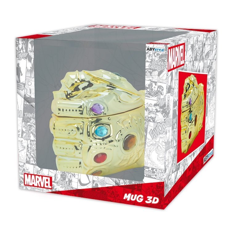 Чашка 3D Marvel Avengers Thanos Infinity Gauntlet Ceramic Mug (Марвел) Чашка 3D Marvel Avengers Thanos Infinity Gauntlet Ceramic Mug (Марвел)