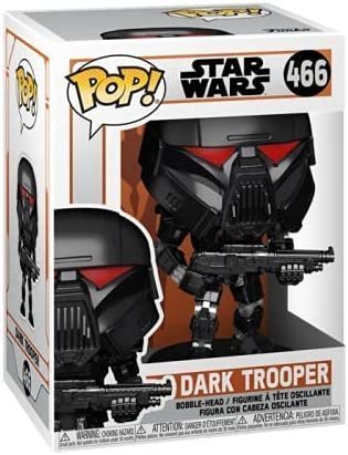 Фигурка Funko Bobble Star Wars: Mandalorian Dark Trooper Battle Droid Фанко Звёздные войны 466