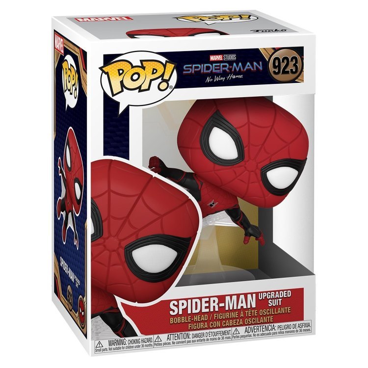 Фигурка Funko Marvel: Spider-Man No Way Home (Upgraded Suit) Человек паук фанко 923 Фигурка Funko Marvel: Spider-Man No Way Home (Upgraded Suit) Человек паук фанко 923