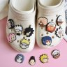 Наруто силіконовий значок на взуття сандалі Crocs #6