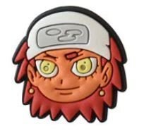 Наруто силіконовий значок на взуття сандалі Crocs #6