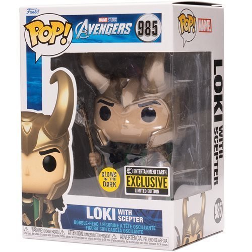 Фігурка Funko Pop Marvel Loki with Scepter Фанко Локі зі скіпетром 985 (EE Exclusive) Фігурка Funko Pop Marvel Loki with Scepter Фанко Локі зі скіпетром 985 (EE Exclusive)