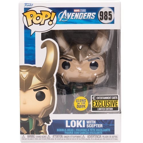 Фігурка Funko Pop Marvel Loki with Scepter Фанко Локі зі скіпетром 985 (EE Exclusive) Фігурка Funko Pop Marvel Loki with Scepter Фанко Локі зі скіпетром 985 (EE Exclusive)