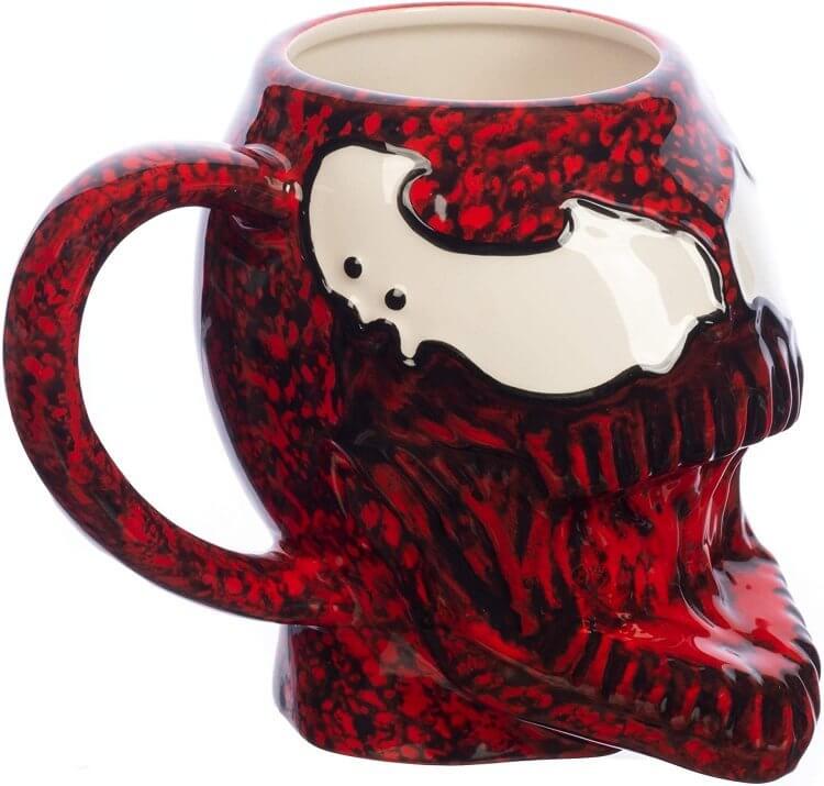 Чашка 3D Marvel: Venom Carnage Sculpted Ceramic Mug кружка Карнаж Веном 769 мл. Чашка 3D Marvel: Venom Carnage Sculpted Ceramic Mug кружка Карнаж Веном 769 мл.