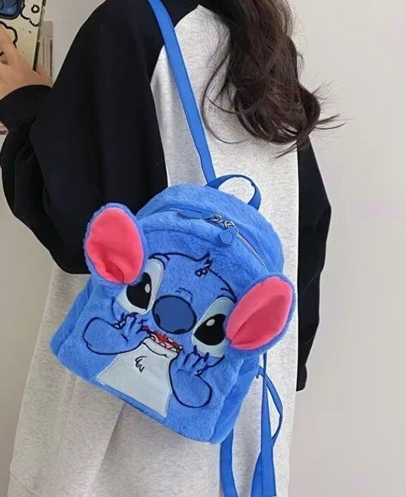 Рюкзак сумка Стич плюш Stitch Plush Backpack 25*22 см Рюкзак сумка Стич плюш Stitch Plush Backpack 25*22 см