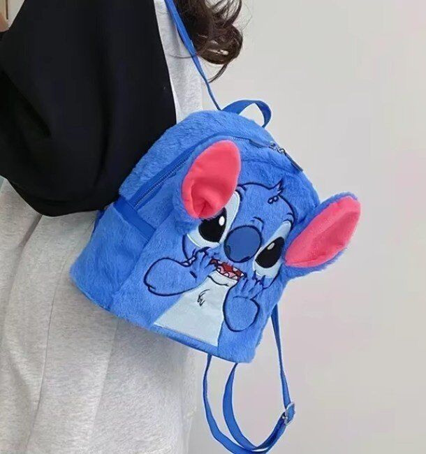 Рюкзак сумка Стич плюш Stitch Plush Backpack 25*22 см Рюкзак сумка Стич плюш Stitch Plush Backpack 25*22 см