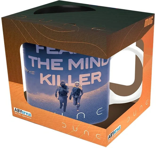 Чашка Abystyle DUNE Fear is the mind-killer Mug кружка Дюна 320 мл. Чашка Abystyle DUNE Fear is the mind-killer Mug кружка Дюна 320 мл.