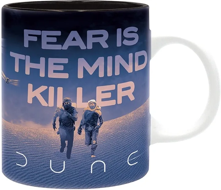 Чашка Abystyle DUNE Fear is the mind-killer Mug кружка Дюна 320 мл. Чашка Abystyle DUNE Fear is the mind-killer Mug кружка Дюна 320 мл.