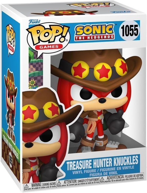 Фигурка Funko Sonic: Treasure Hunter Knuckles Фанко Соник 1055 (примят. бокс) Фигурка Funko Sonic: Treasure Hunter Knuckles Фанко Соник 1055 (примят. бокс)