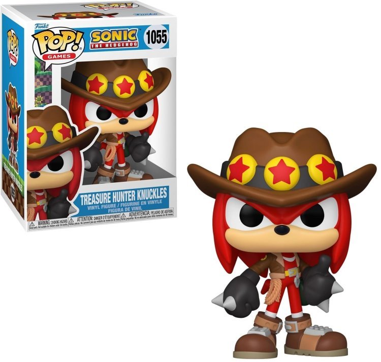 Фигурка Funko Sonic: Treasure Hunter Knuckles Фанко Соник 1055 (примят. бокс) Фигурка Funko Sonic: Treasure Hunter Knuckles Фанко Соник 1055 (примят. бокс)