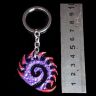 Брелок StarCraft II Zerg Logo Purple