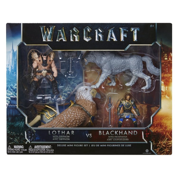 Набор фигурок Warcraft Movie Battle Lothar vs Blackhand Set Набор фигурок Warcraft Movie Battle Lothar vs Blackhand Set