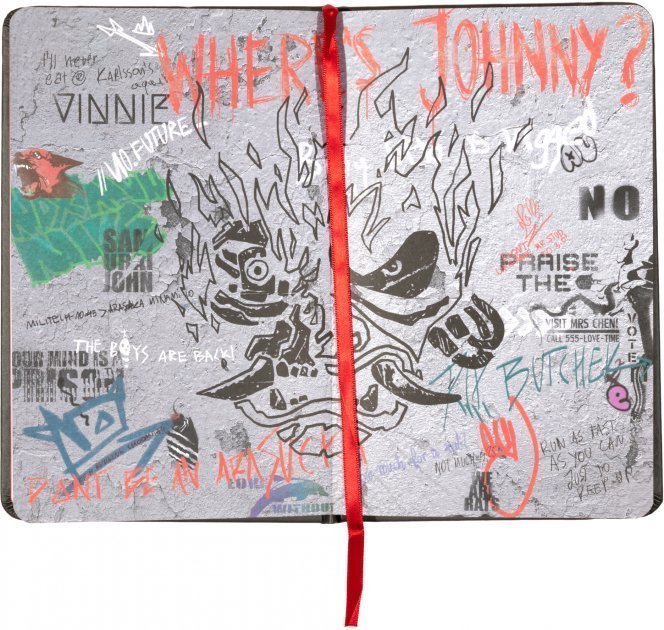 Блокнот JINX Cyberpunk 2077 Dark Samurai Journal Записна книжка  Блокнот JINX Cyberpunk 2077 Dark Samurai Journal Записна книжка