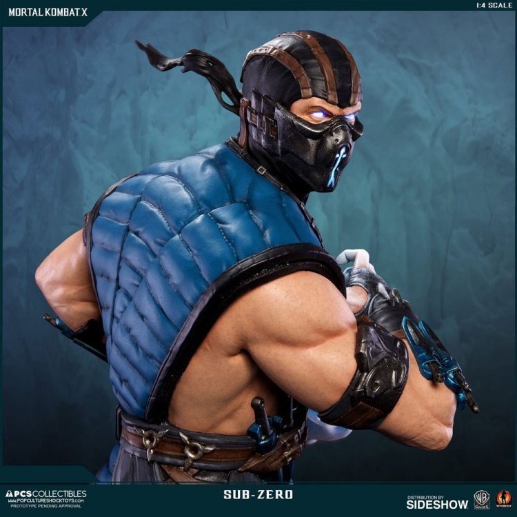 Mortal Kombat Sub-Zero Polystone Statue Sideshow Статуэтка Сабзиро 53 см  Mortal Kombat Sub-Zero Polystone Statue Sideshow Статуэтка Сабзиро 53 см