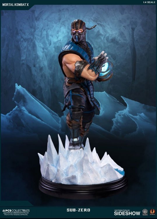 Mortal Kombat Sub-Zero Polystone Statue Sideshow Статуэтка Сабзиро 53 см  Mortal Kombat Sub-Zero Polystone Statue Sideshow Статуэтка Сабзиро 53 см