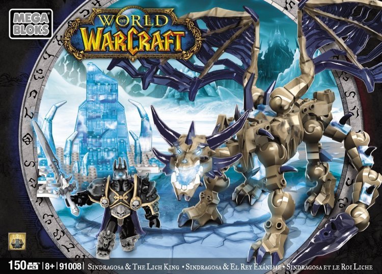 Mega Bloks World of Warcraft: Sindragosa and the Lich King Set