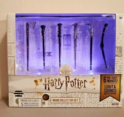 Harry Potter LIGHT and SOUND Wand Collector Set Гарри Поттер Набор палочек со звуком и светом Harry Potter LIGHT and SOUND Wand Collector Set Гарри Поттер Набор палочек со звуком и светом