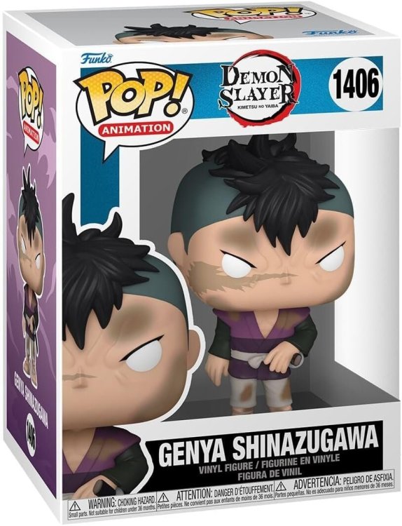 Фигурка Funko Demon Slayer Genya Shinazugawa Фанко Клинок, рассекающий демонов 1406 (примят.бокс) Фигурка Funko Demon Slayer Genya Shinazugawa Фанко Клинок, рассекающий демонов 1406 (примят.бокс)