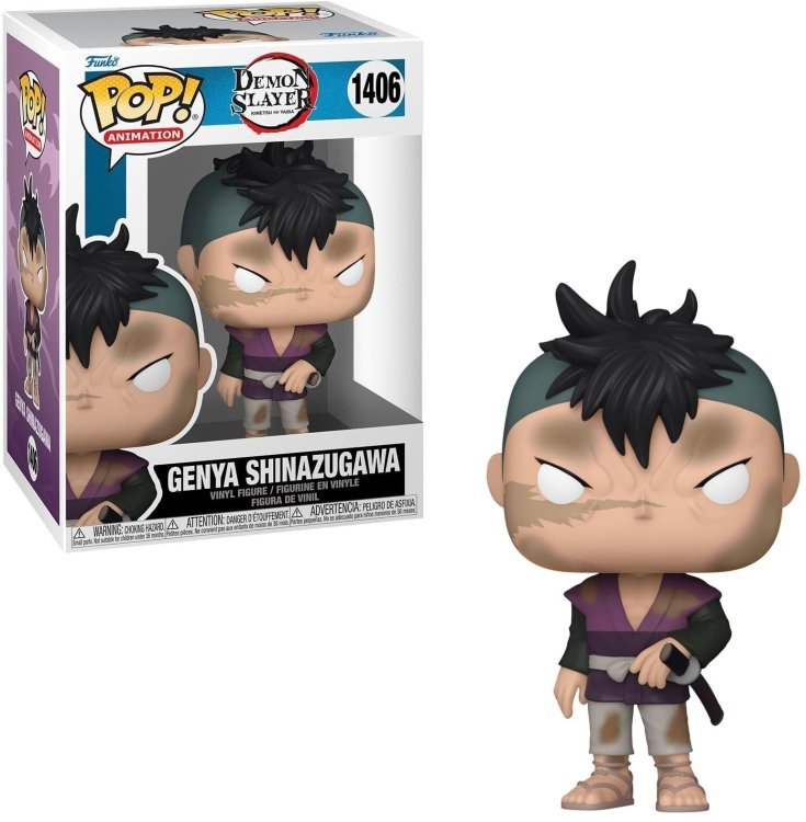 Фигурка Funko Demon Slayer Genya Shinazugawa Фанко Клинок, рассекающий демонов 1406 (примят.бокс) Фигурка Funko Demon Slayer Genya Shinazugawa Фанко Клинок, рассекающий демонов 1406 (примят.бокс)