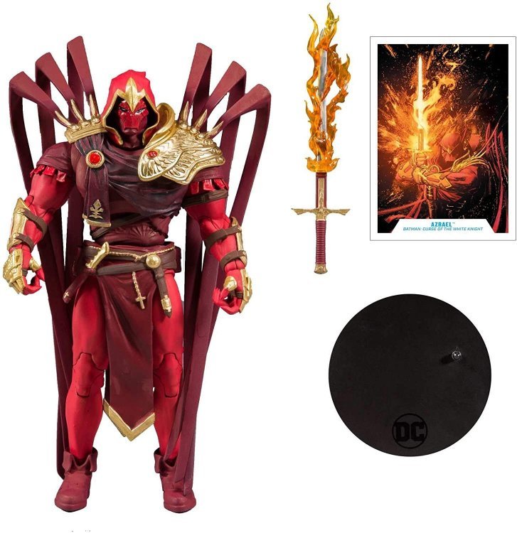 Фигурка McFarlane Toys DC Multiverse Azrael: Batman Curse of The White Knight Action Figure Фигурка McFarlane Toys DC Multiverse Azrael: Batman Curse of The White Knight Action Figure