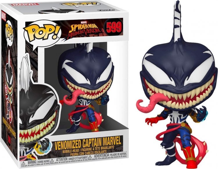 Фигурка Funko Pop Marvel Venomized Captain Marvel фанко капитан Марвел