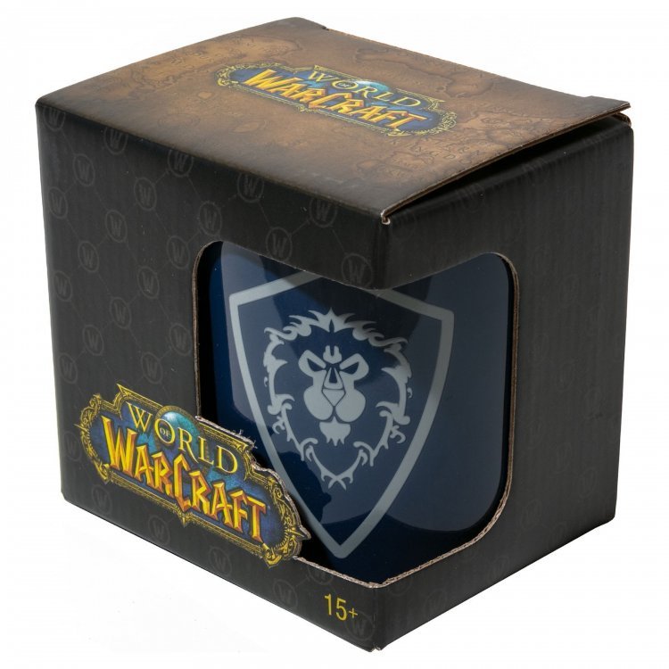 Кружка World of Warcraft For the Alliance Ceramic Mug Navy Чашка 325 ml Кружка World of Warcraft For the Alliance Ceramic Mug Navy Чашка 325 ml